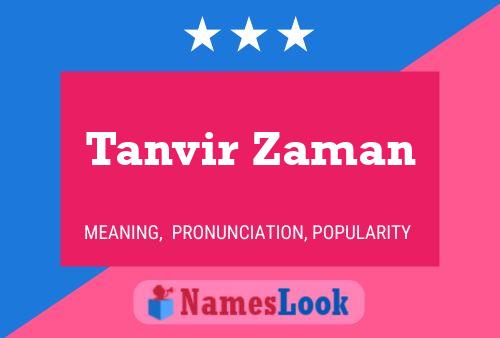 Póster del nombre Tanvir Zaman