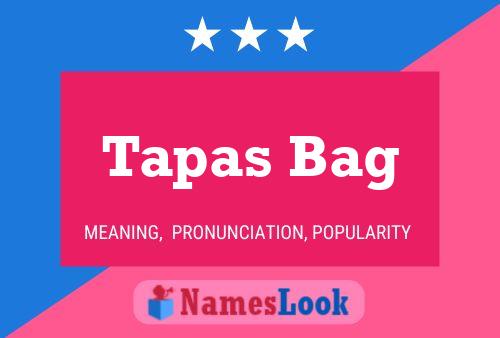 Póster del nombre Tapas Bag