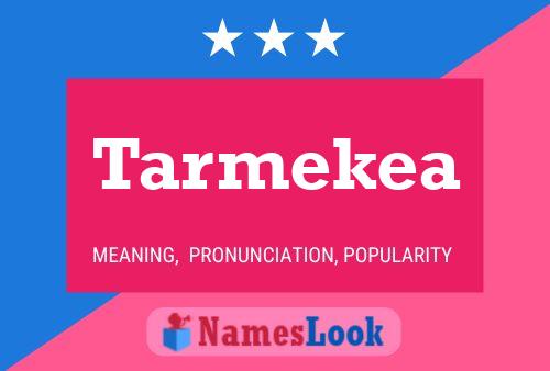 Póster del nombre Tarmekea