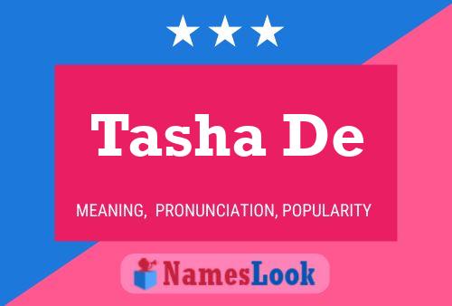 Póster del nombre Tasha De