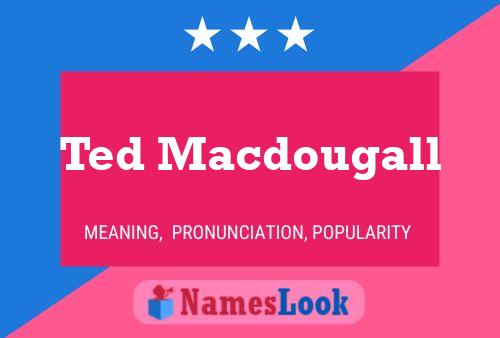 Póster del nombre Ted Macdougall