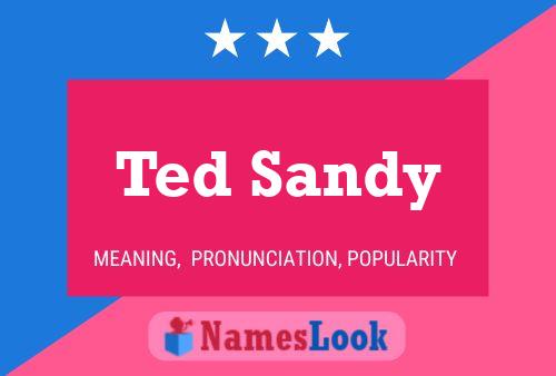 Póster del nombre Ted Sandy