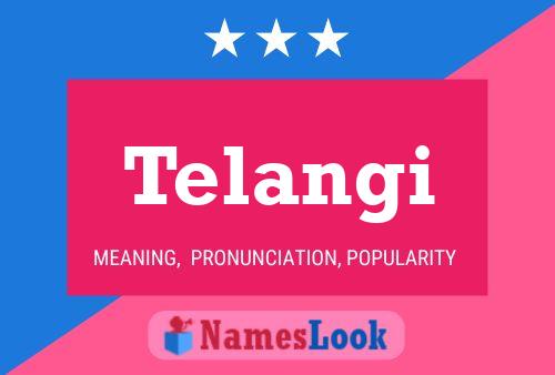 Póster del nombre Telangi