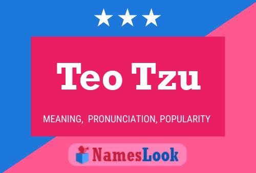 Póster del nombre Teo Tzu