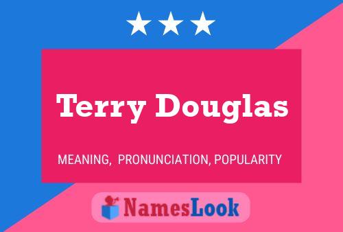 Póster del nombre Terry Douglas