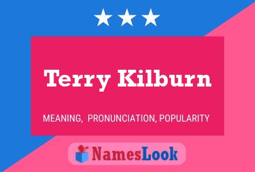 Póster del nombre Terry Kilburn