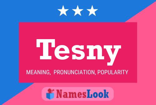 Póster del nombre Tesny