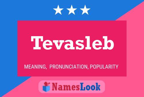 Póster del nombre Tevasleb