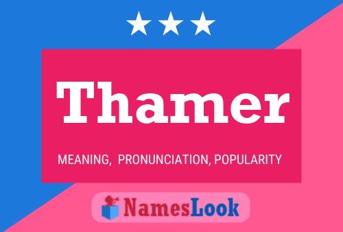 Póster del nombre Thamer