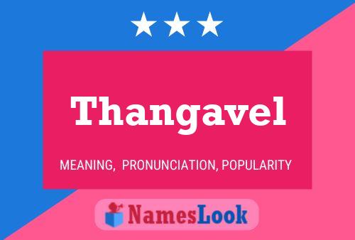 Póster del nombre Thangavel