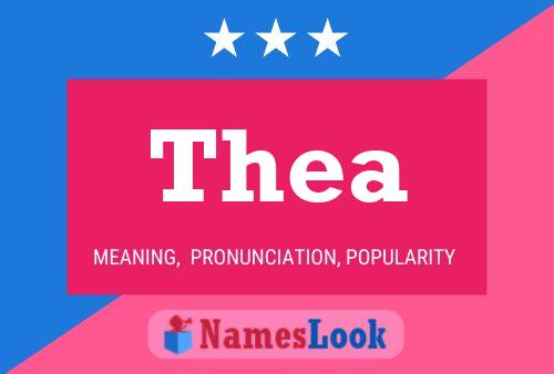 Póster del nombre Thea