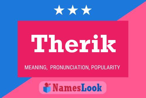 Póster del nombre Therik