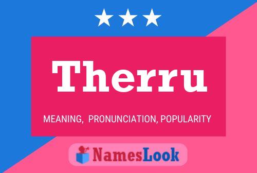 Póster del nombre Therru