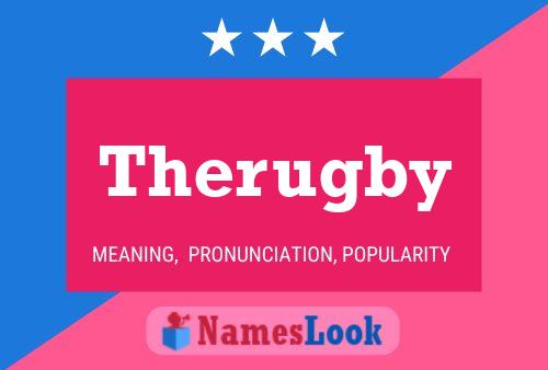 Póster del nombre Therugby