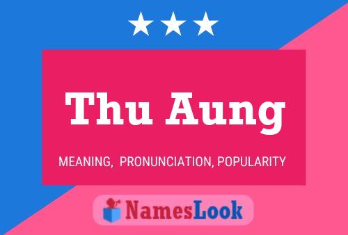 Póster del nombre Thu Aung