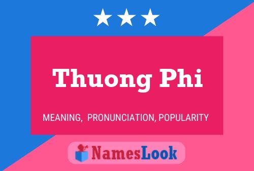 Póster del nombre Thuong Phi