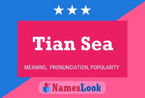 Póster del nombre Tian Sea