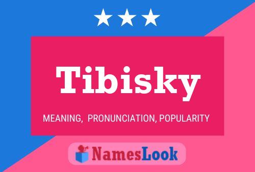 Póster del nombre Tibisky