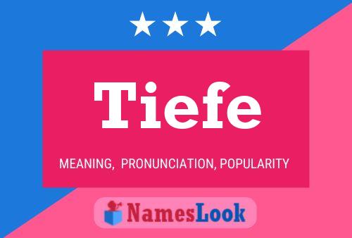 Póster del nombre Tiefe