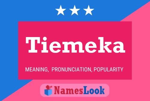 Póster del nombre Tiemeka