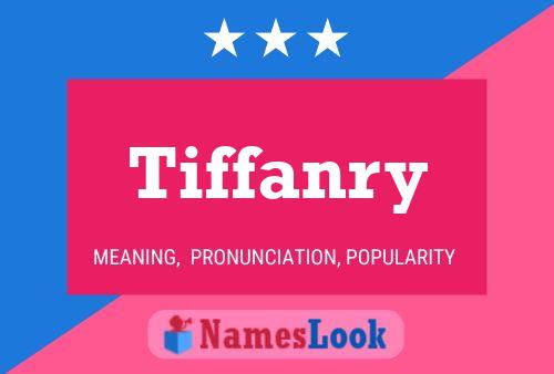 Póster del nombre Tiffanry