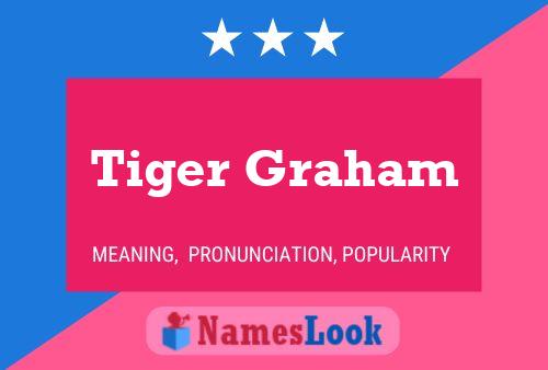 Póster del nombre Tiger Graham