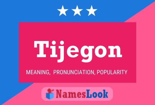 Póster del nombre Tijegon