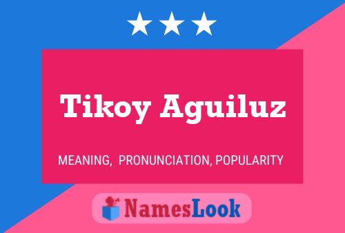 Póster del nombre Tikoy Aguiluz