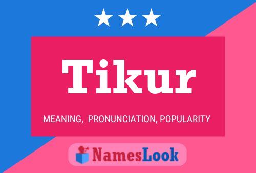 Póster del nombre Tikur