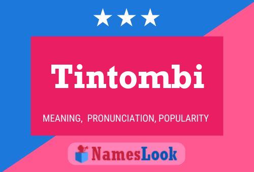 Póster del nombre Tintombi