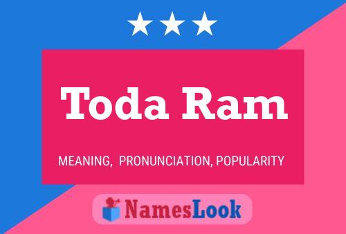 Póster del nombre Toda Ram