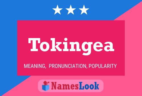 Póster del nombre Tokingea