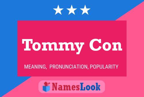 Póster del nombre Tommy Con