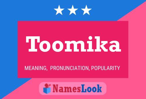 Póster del nombre Toomika