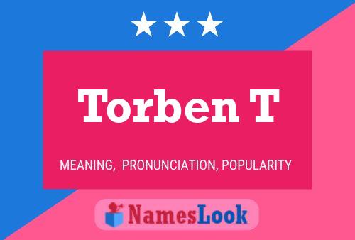 Póster del nombre Torben T