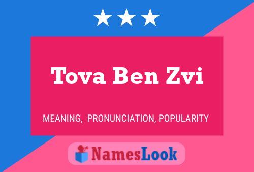 Póster del nombre Tova Ben Zvi