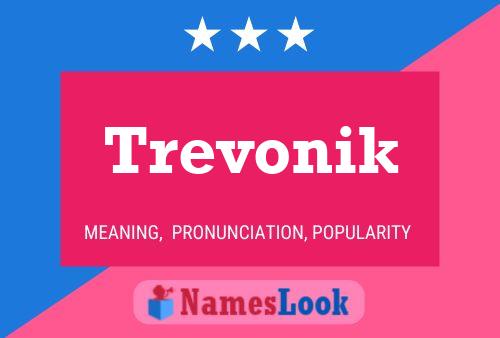 Póster del nombre Trevonik