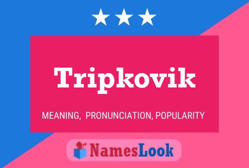 Póster del nombre Tripkovik