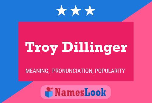 Póster del nombre Troy Dillinger