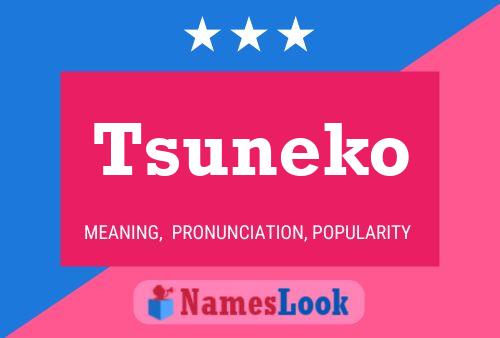 Póster del nombre Tsuneko