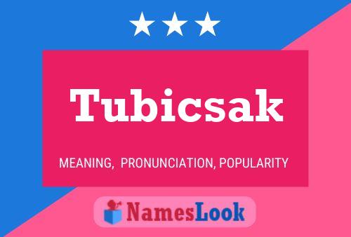 Póster del nombre Tubicsak