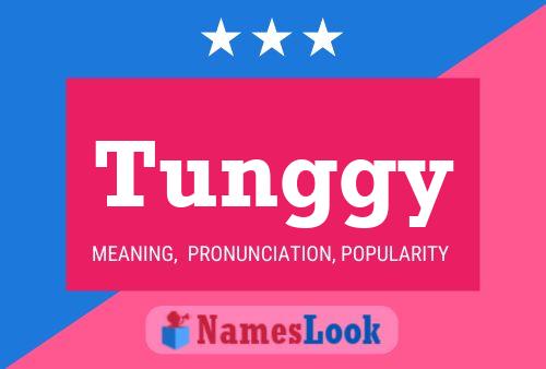 Póster del nombre Tunggy