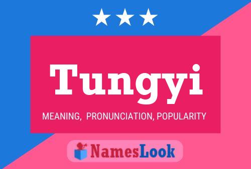 Póster del nombre Tungyi