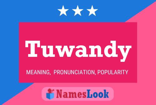 Póster del nombre Tuwandy