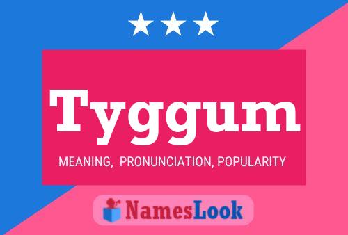 Póster del nombre Tyggum