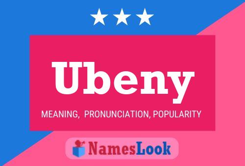 Póster del nombre Ubeny