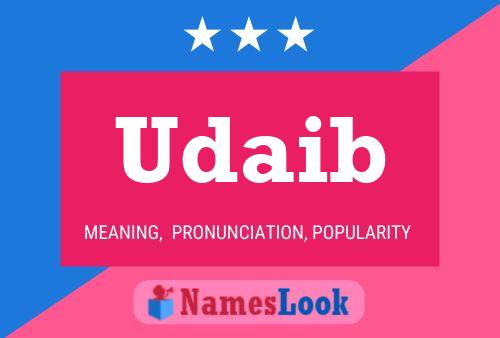 Póster del nombre Udaib