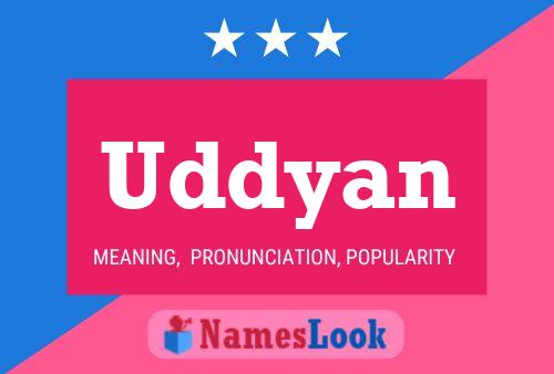 Póster del nombre Uddyan