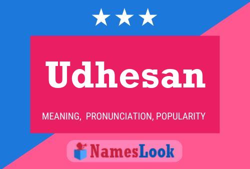 Póster del nombre Udhesan