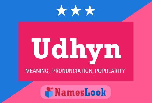 Póster del nombre Udhyn